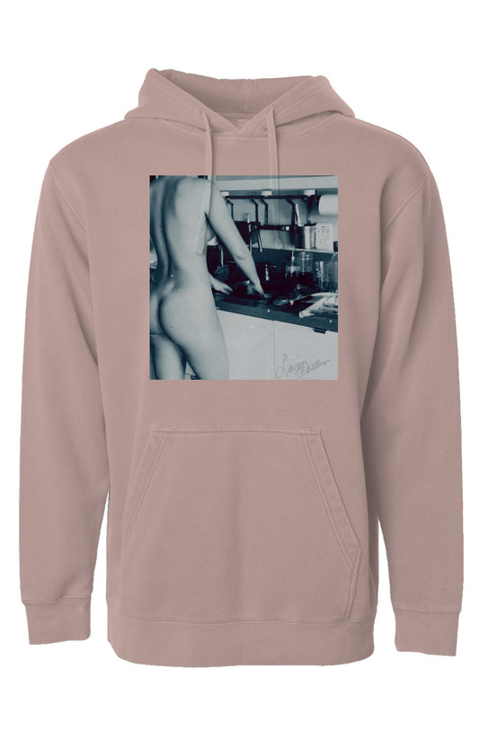 laundry every friday - blush tushy hoodie